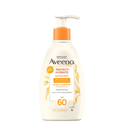 Aveeno Protect + Hydrate Sunscreen Broad Spectrum Body Lotion SPF 60