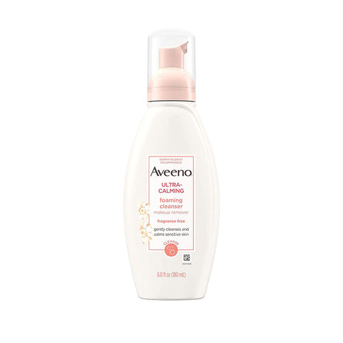 Aveeno Ultra-Calming Foaming Cleanser Makeup Remover