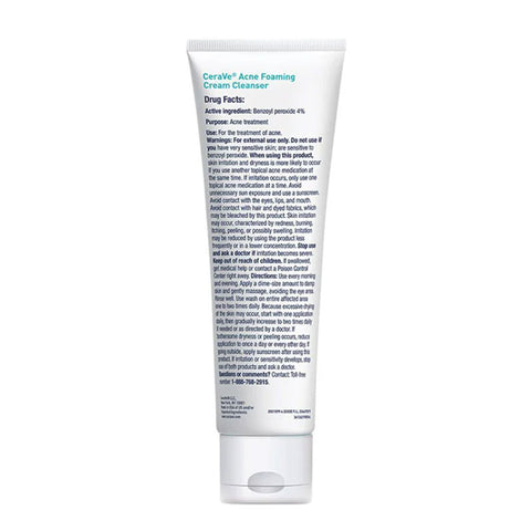 CeraVe Acne Foaming Cream Cleanser