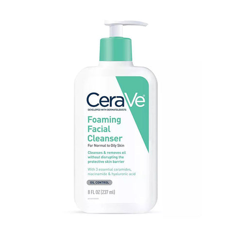 CeraVe Foaming Cleanser For Normal To Oily Skin