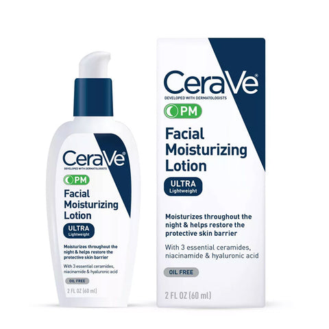 CeraVe PM Facial Moisturizing Lotion Ultra-Lightweight – 89ml