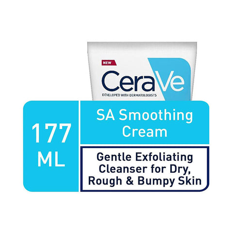 CeraVe SA Smoothing Cream, 177ml, For Smoother Skin in Just 3 Days