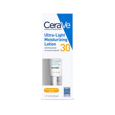 CeraVe Ultra-Light Moisturizing Face Lotion with SPF 30 