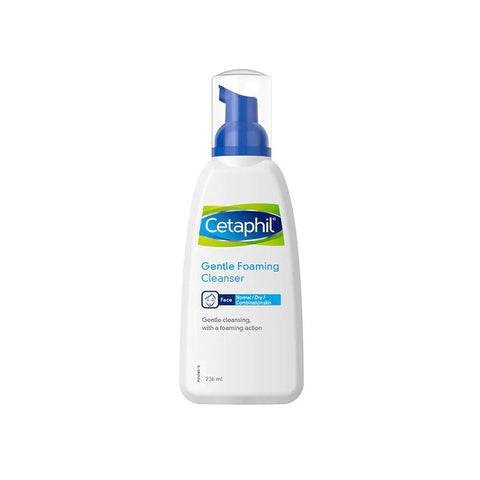 Cetaphil Gentle Foaming Cleanser – 236ml, Normal, Dry, Combination Skin