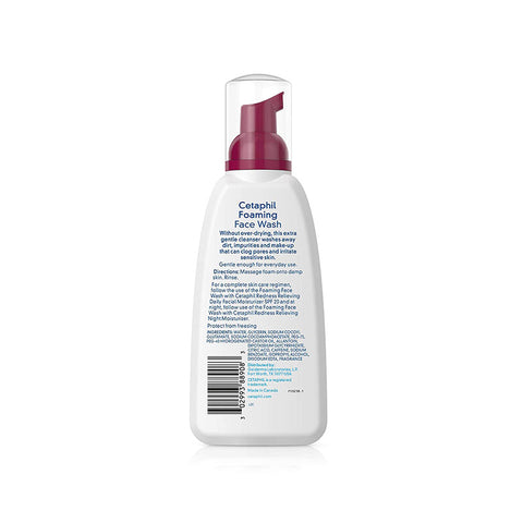 Cetaphil Redness Control Daily Foaming Face Wash For Redness Prone Skin