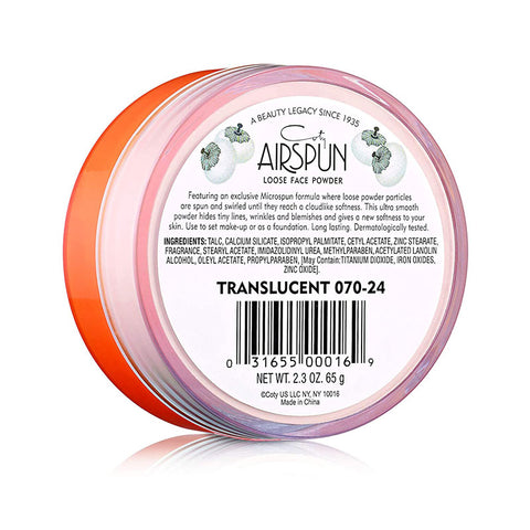 Coty Airspun Loose Face Powder Translucent 070-24 – 65gm