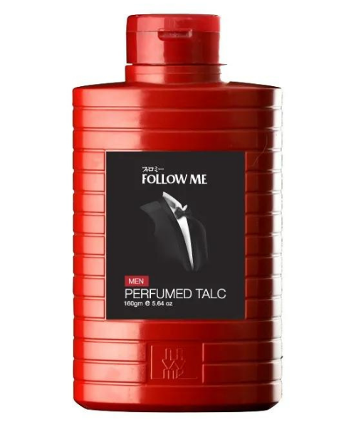 Follow Me men Perfumed Talc 160g Red
