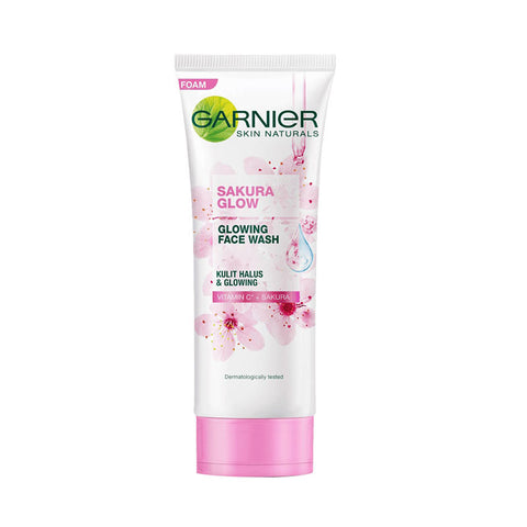 Garnier Sakura Glow Glowing Face Wash Facial Cleanser