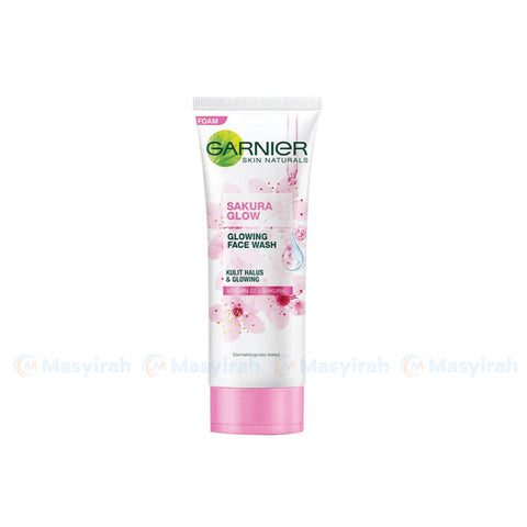 Garnier Sakura Glow Facewash 100ml