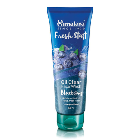 Himalaya fresh start oil clear face wash blueberry extracts 100ml (india)