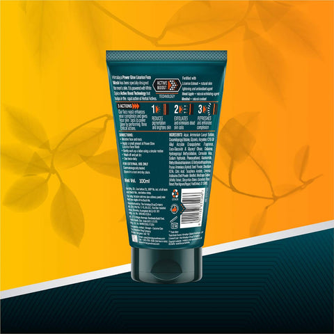 Himalaya man power glow licorice face wash 50ml (india)