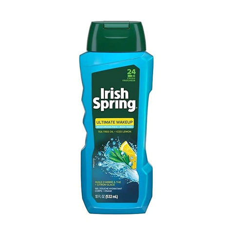 Irish Spring Ultimate Wake Up Tea Tree Face & Body Wash