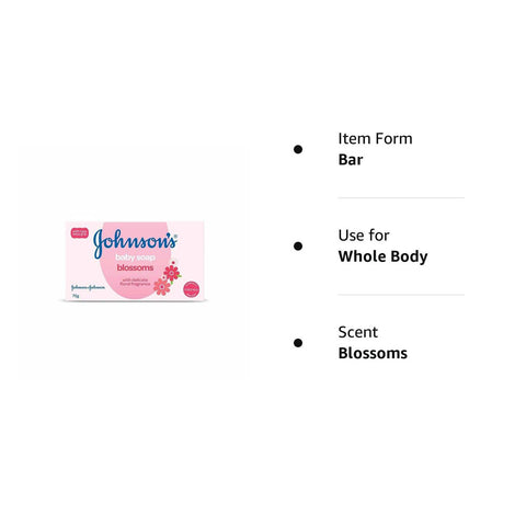 Johnson's [Blossoms] baby soap 75gm (India)