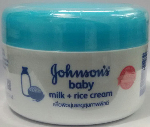 Johnson's baby cream [Milk + rice] 100gm (India)