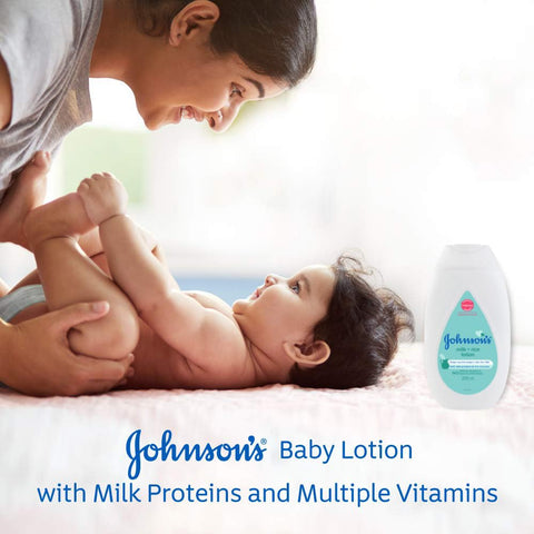 Johnson's baby lotion [Milk+Rice] 200ml (India)