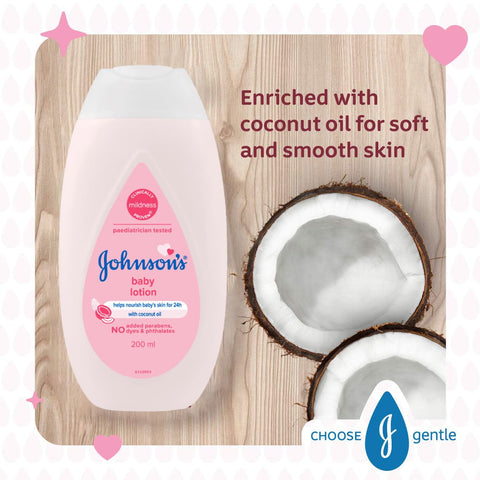 Johnson's baby lotion [Pink] 200ml (India)