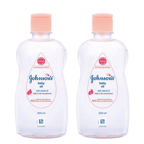 Johnson's baby oil 200ml (India)