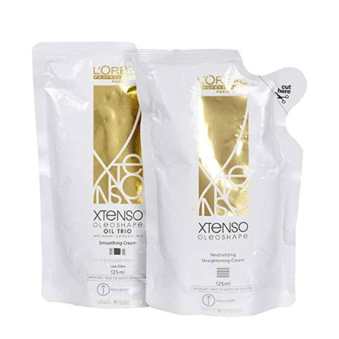 L’Oréal Paris Tenso Oleoshape Oil Trio Smoothing Cream 125ml + Neutralizing Straightning Cream