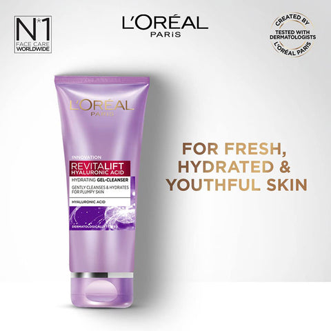 L’Oreal Revitalift Hyaluronic Acid Hydrating Gel Cleanser