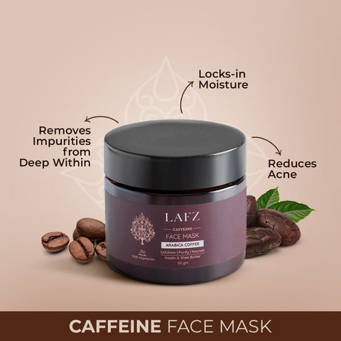 Lafz [Arabica coffee] foaming face mask 50gm (India)