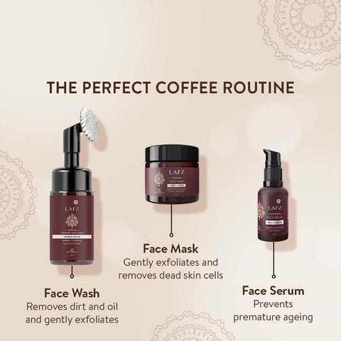 Lafz [Arabica coffee] foaming face mask 50gm (India)