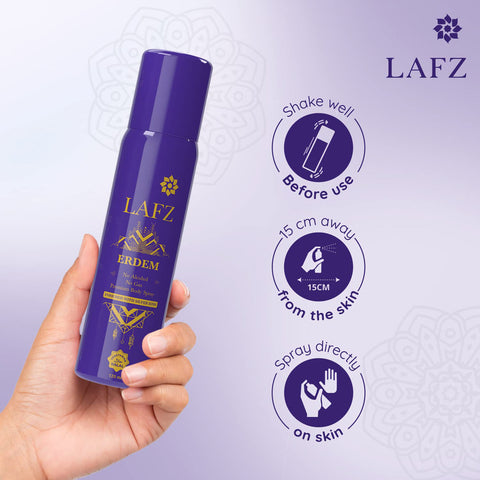 Lafz [Erdem] premium body spray 120ml (India)