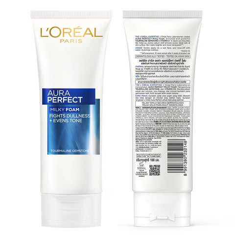 Loreal [Aura perfect] face wash 100ml (Thailand)