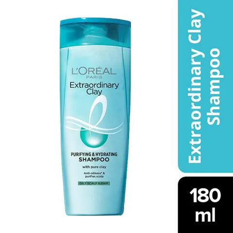 Loreal [Extraordinary clay] shampoo 180ml (India)