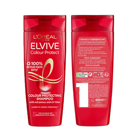 Loreal colour protect shampoo 400ml (France)