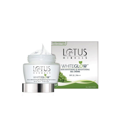 Lotus White Glow Skin Whitening & Brightening Gel Cream