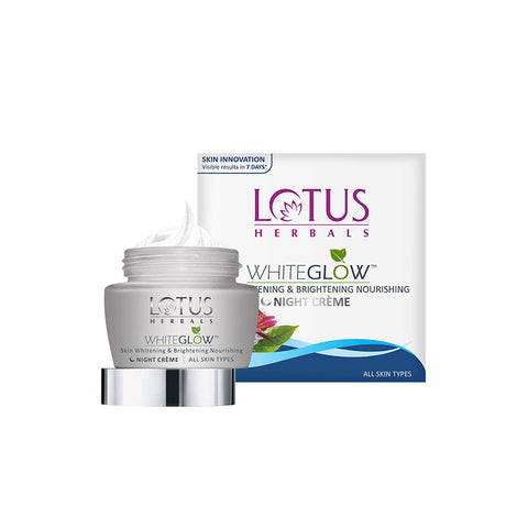 Lotus White Glow Skin Whitening & Brightening Nourishing Night Creme