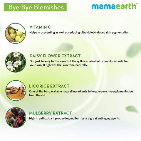 Mamaearth Bye Bye Blemishes Face Cream