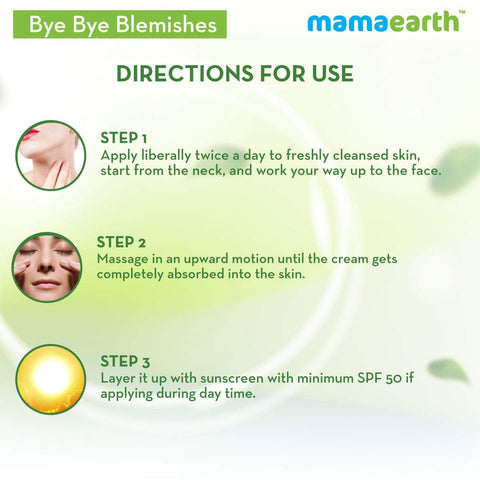 Mamaearth Bye Bye Blemishes Face Cream