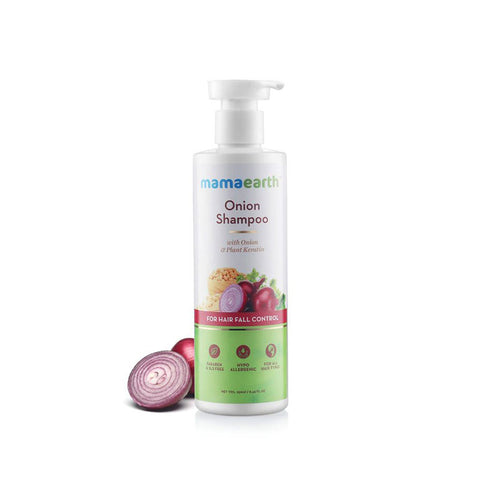 Mamaearth onion shampoo