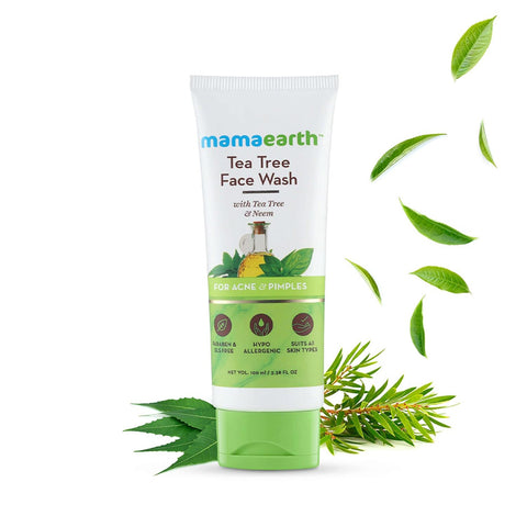 Mamaearth [Tea tree] face wash 100ml (India)