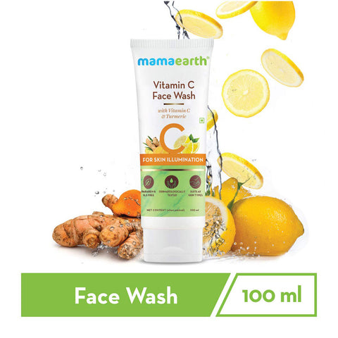 Mamaearth [Vitamin C] face wash 100ml (India)