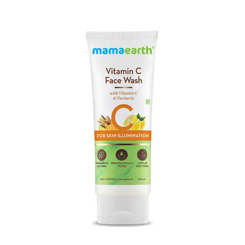 Mamaearth [Vitamin C] face wash 100ml (India)