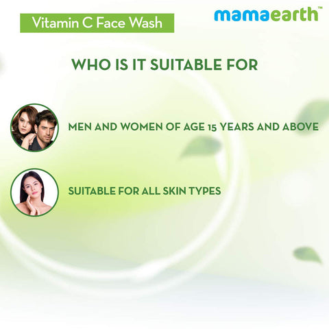 Mamaearth [Vitamin C] face wash 100ml (India)