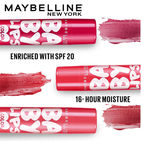 Maybelline Baby Lips Color SPF20 Lip Balm Pink Lolita