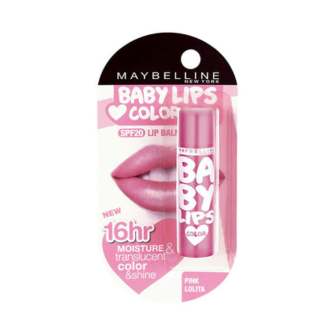 Maybelline Baby Lips Color SPF20 Lip Balm Pink Lolita