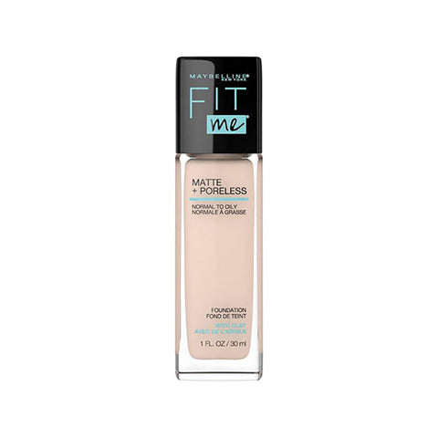 Maybelline Matte + Poreless Fit Me Foundation Natural Ivory 112