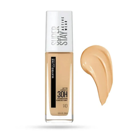 Maybelline SuperStay Long Lasting Full Coverage Foundation 140 Light Tan