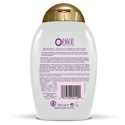 OGX Coconut Miracle Oil Shampoo