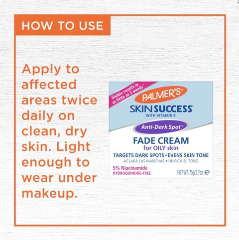 Palmer’s Skin Success Fade Cream For Oily Skin