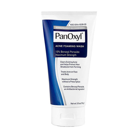 PanOxyl Acne Foaming Wash With Benzoyl Peroxide 10% 