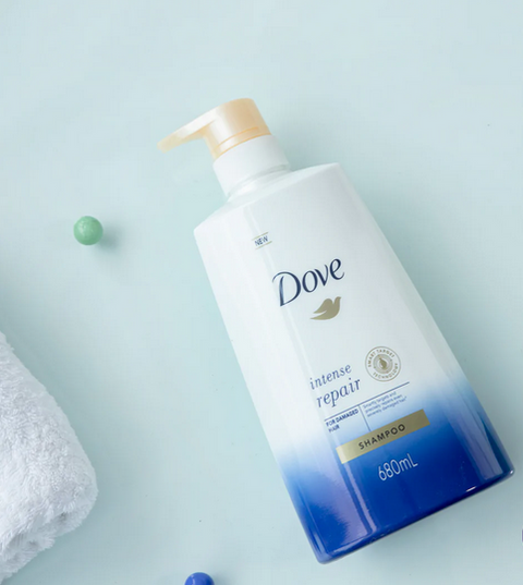 Dove [Intense repair] shampoo 680ml (Thailand)