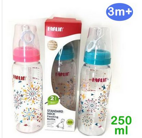 Farlin natural feeding bottle 250ml [NF - 767] (Taiwan)