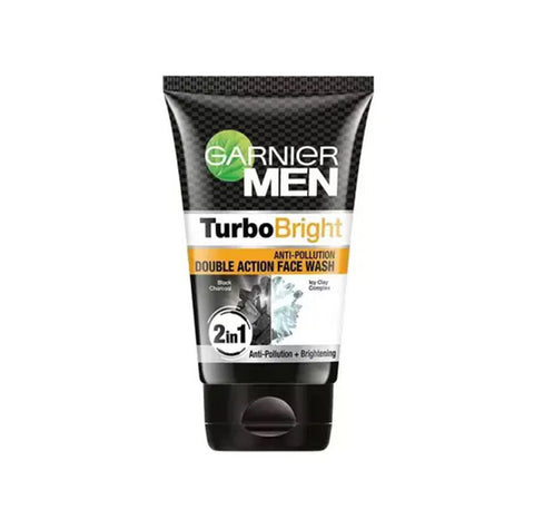 Garnier men [Turbo bright] face wash 100gm (India)