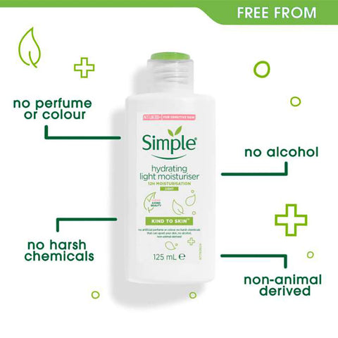 Simple Kind to Skin Hydrating Light Moisturiser – 125ml