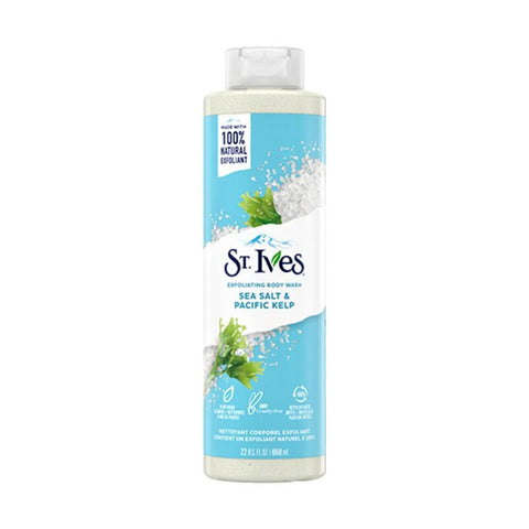 St. Ives Exfoliating Body Wash Sea Salt And Pacific Kelp